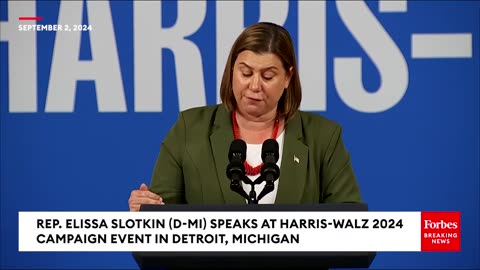 Elissa Slotkin Warns Michigan Voters: ‘Donald Trump And JD Vance Want To Drag Us Backwards’