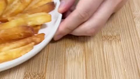 french fries ASMR