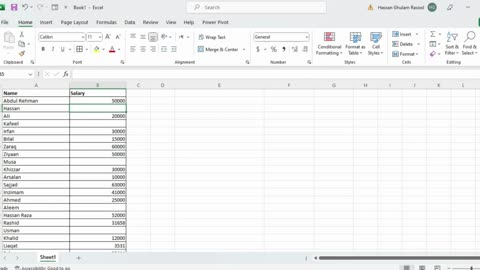 How to delete blank cells in MS Excel