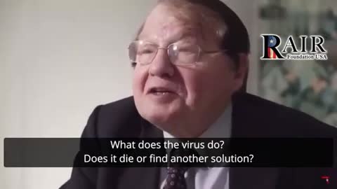 Prof. Luc Montagnier - Le "varianti" sono create dalle vaccinazioni anti-covid