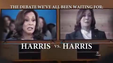 Harris VS Harris; a new Trump Ad