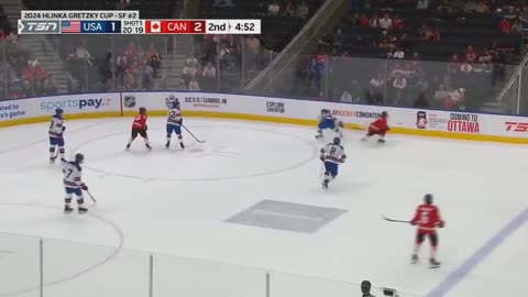 US Sports Hockey Feat. Canada vs. USA FULL HIGHLIGHTS -- 2024 Hlinka Gretzky Cup