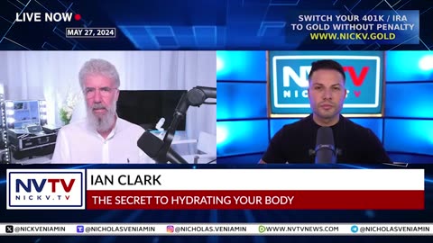 Ian Clark Discusses The Secret To Hydrating Your Body with Nicholas Veniamin