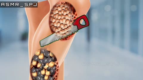 Leg asmr animation treatment