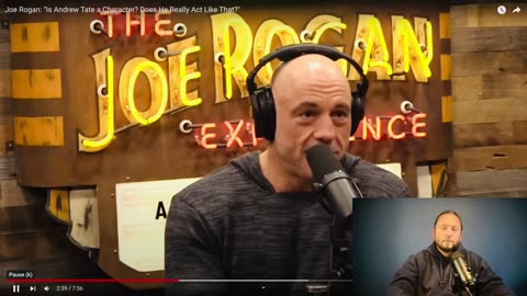 Joe Rogan Talking About Andrew Tate’s P.H.D.