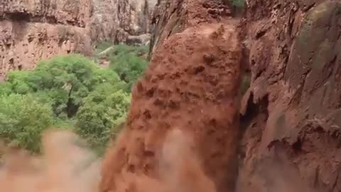 Catastrophic flooding has cut off all access to Supai and Havasupai Falls. Az