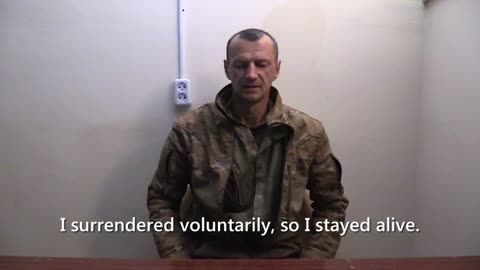 Ukraine war - Captured AFU soldier urges his fellow soldiers to lay down their arms