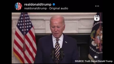 Trump Posts Wild Video Of “Biden’s Brain Glitching” In Epic Compilation