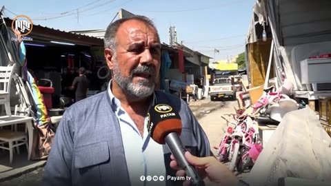 Some citizens turn to the antique market in Erbil due to poverty