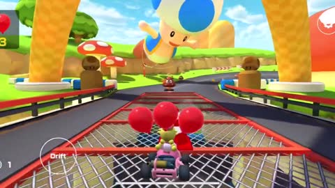 Mario Kart Tour - Dry Bones Cup Challenge: Steer Clear of Obstacles Gameplay