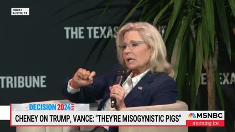 'Misogynistic pigs': Leibovich applauds Cheney’s 'full, comprehensive' critique of Trump