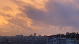 Sunset time lapse