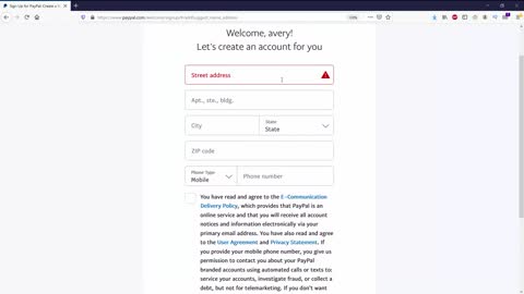 How to make a Paypal personal account