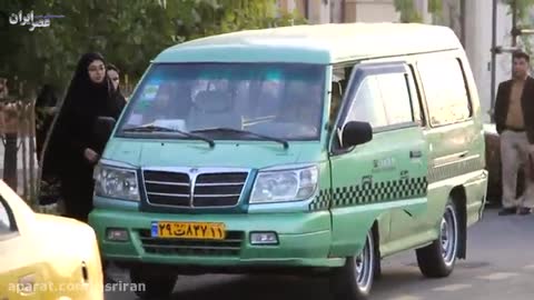 Iranian women taxi drivers in Tehran