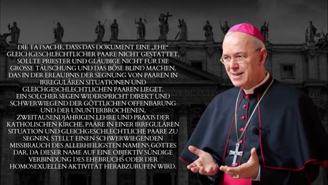 Great deception of evil - Bishop Athanasius Schneider's admonition to Pope Francis"