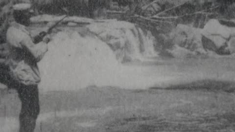 Bass Fishing In Virginia For The U.S. Fisheries Commission (1901 Original Black & White Film)