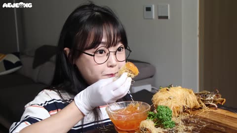 mukbang korean food #122