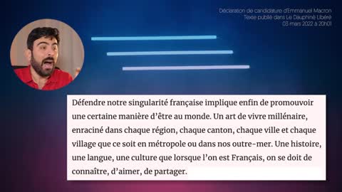 💌 MACRON nous écrit une lettre... Décryptage.