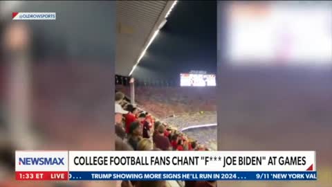 Entire STADIUM Hates Joe Biden