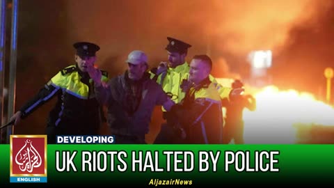 UK Riots Halted By Police | AljazairNews