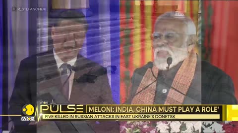 Russia-Ukraine war: Meloni for India mediating Russia-Ukraine | WION Pulse