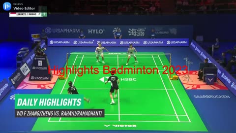 Top seeds Zhang_Zheng and Rahayu_Ramadhanti clash for the crown