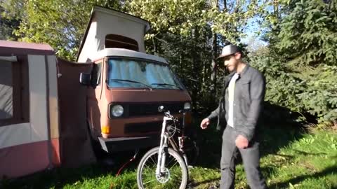 Living In An Off The Grid 1982 VW Van ~ Full Tour ~ Alaskan Tour Guide