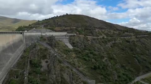 🤩 IMPRESIONANTE la presa de As Portas, la más grande de Ourense.