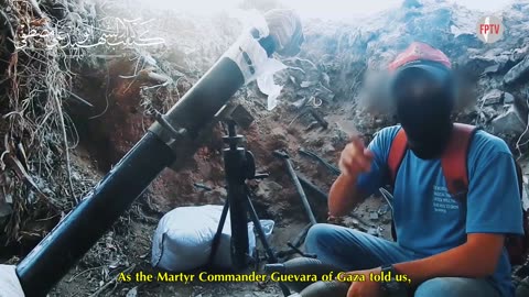 (EN) Martyr Abu Ali Mustafa Brigades (PFLP) 120mm mortars on Netzarim axis, Sep 3, 2024