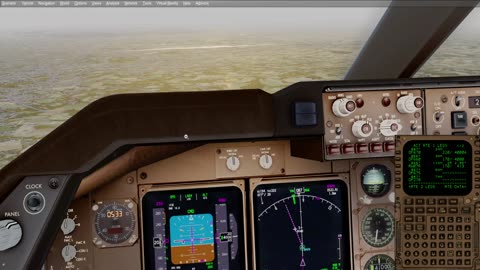 Madeira LPMA - Frankfurt EDDF Approach Landing 747 Condor P3D IVAO