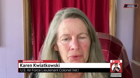 LtCOL. Karen Kwiatkowski : A Government that Steals and Lies