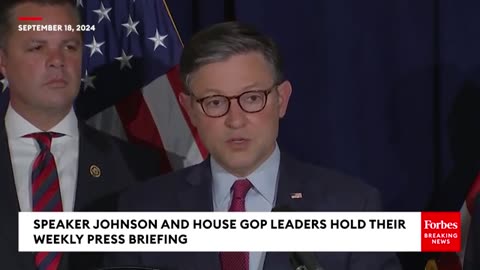 BREAKING NEWS: Speaker Johnson, GOP Leaders Point Finger At Dems After Trump Assassination Attempt