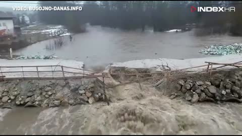 Urušio se most na putu Bugojno-Novi Travnik