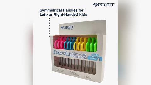 Westcott 13140 Right- and Left-Handed Scissors