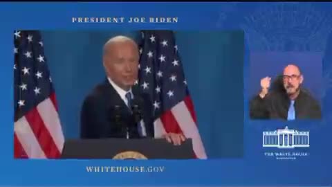 Joe Biden Ends Press Conference by Saying "Listen To Him" when Referring to Donald Trump