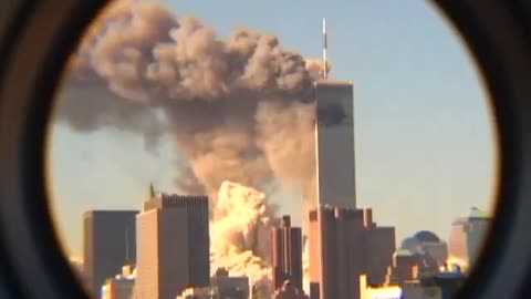 New footage of #9/11 has surfaced 23 years after the attack. #911