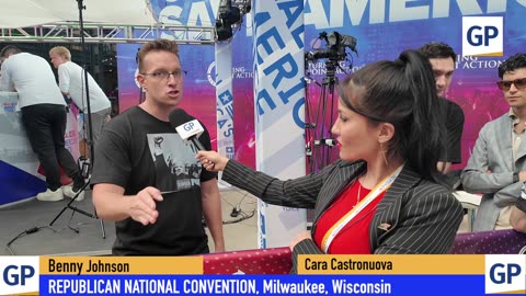 Interview with Benny Johnson at RNC!