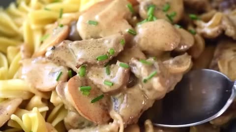 Beef Stroganoff