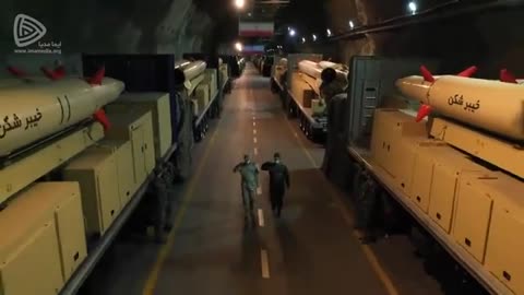 IRAN: Footage of one of Iran's underground ballistic missile base!