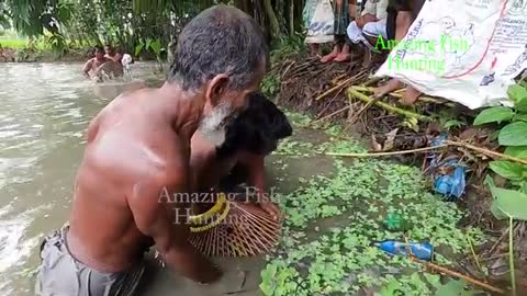 Awesome Traditional Fishing Video And Amazing Huge Big Fish Hunting!!!