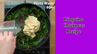 Linguine Chickpeas Recipe