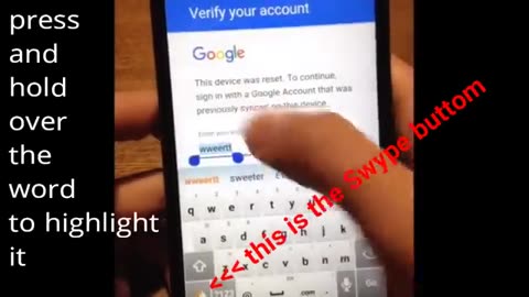 Bypass goodle account verification easy