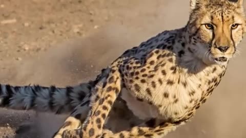 Cheetah the fastest land animal