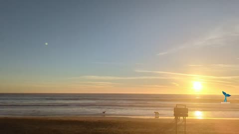 Relax with a Brilliant Beach Sunset