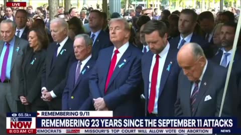 Donald Trump And JD Vance Attend 9/11 Memorial With Rudy Giuliani