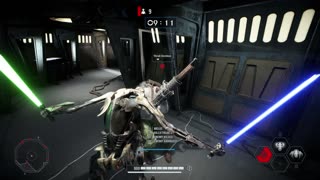 SWBF2: Arcade Onslaught General Gerivous Endor Gameplay