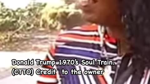 Donald Trump 1970’s Soul Train.