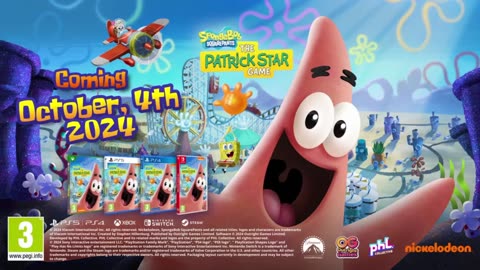 SpongeBob SquarePants: The Patrick Star Game - Official Announce Trailer