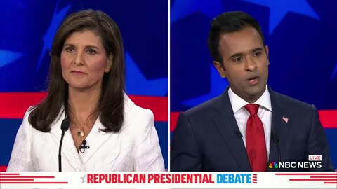 Vivek slaughtered Nikki Haley and Ron DeSantis