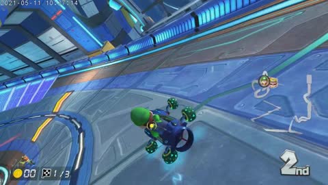 Mario Kart 8 Deluxe Switch Luigi Part 28 Big Blue